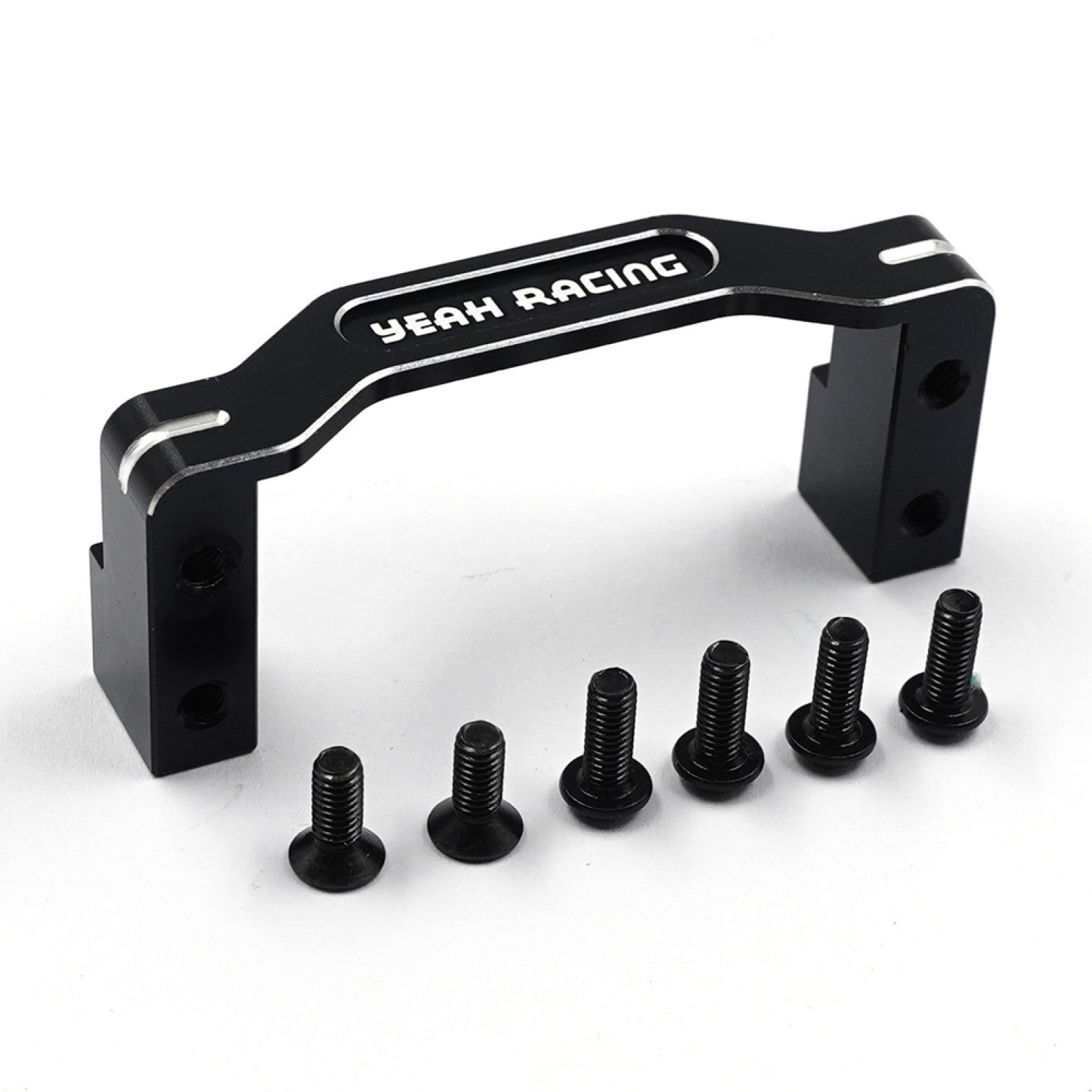 Yeah Racing Aluminum Servo Mount For Team Associated RC10 Black, TARC-013BK