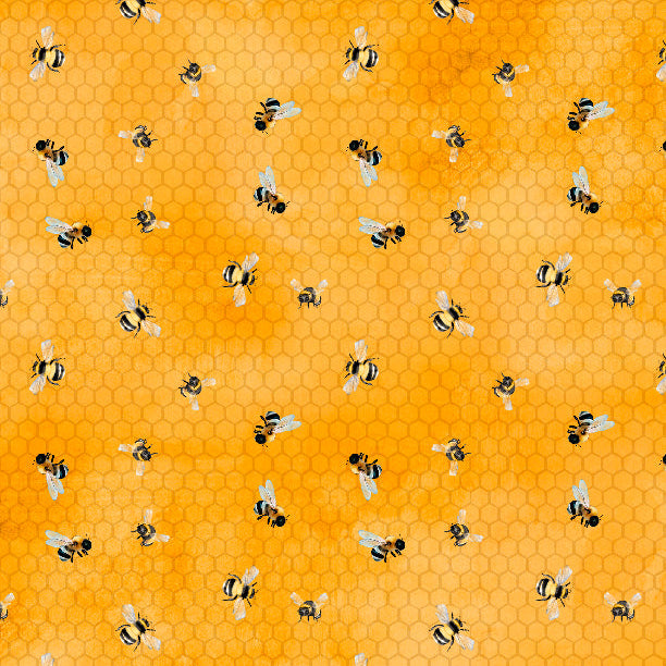 WILMINGTON - Sunkissed by Nancy Mink - Bees - Golden