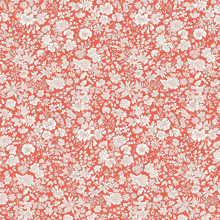 RILEY BLAKE - Emily Belle by Liberty Fabrics - Paprika