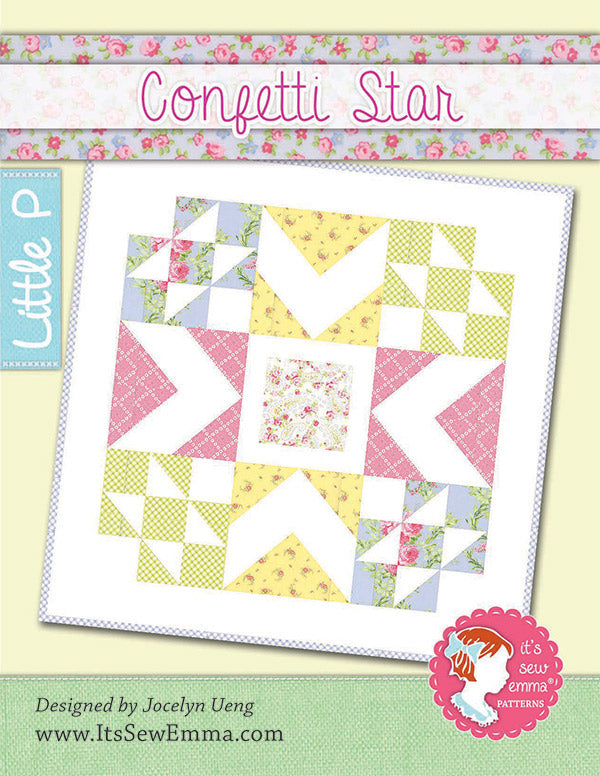 Confetti Star by It's Sew Emma