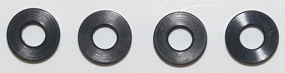 HyperDrive HD Pan Car 0.090 Front End Shims (Black), HD-2543