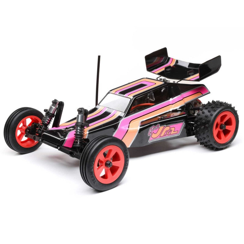 Team Losi 1/16 Mini JRX2 2WD Buggy Brushed RTR, Black