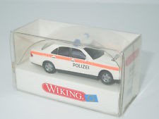 Wiking 10409 HO Polizei Mercedes Benz E230 Police Car
