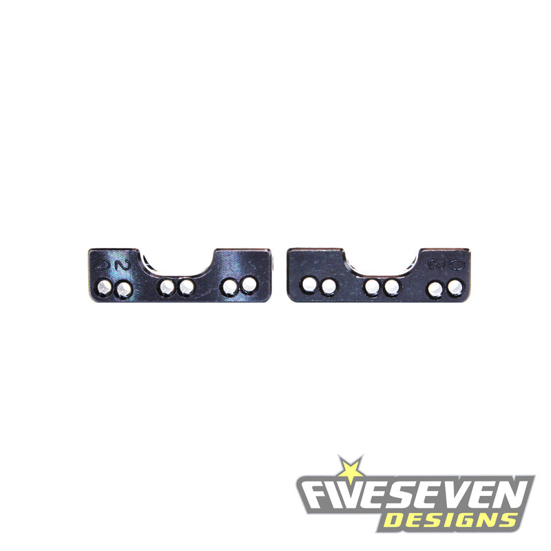Aluminum 0/2 Toe Blocks