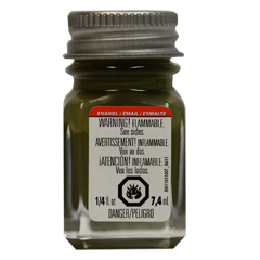 TES1165TT TESTORS 1/4oz Enamel - Army Olive Green - Flat