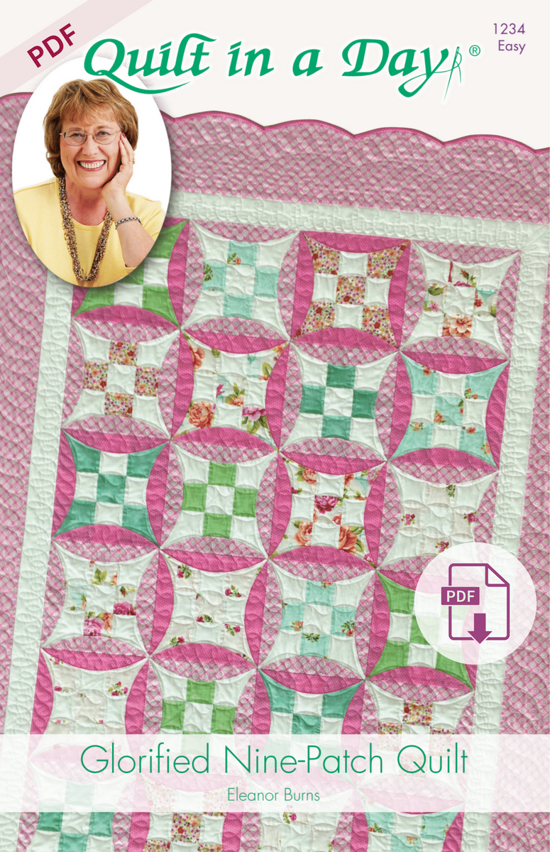 Digital Pattern - Glorified Nine-Patch Quilt by Quilt in a Day