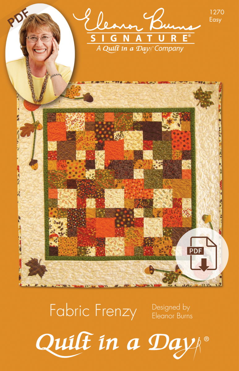 Digital Pattern - Fabric Frenzy by Quilt in a Day