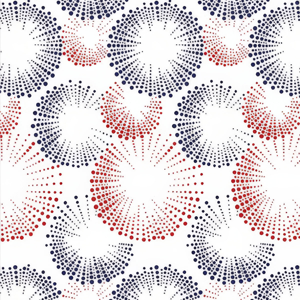 Skinny - SK15743 - 1 1/2 yds - Benartex - Documentaries - Starburst Dots - White
