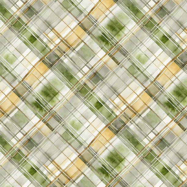 WILMINGTON - Sunkissed by Nancy Mink - Plaid - Green/Yellow