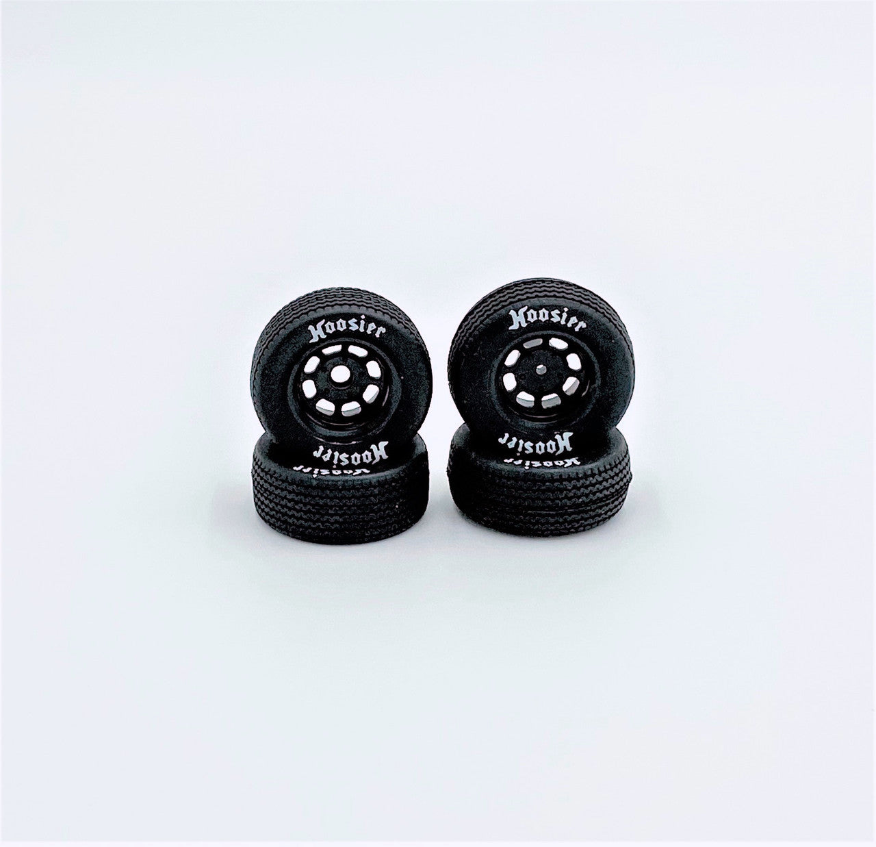 1RC 1/18 Modified FR/RR Soft Tires & Wheels (4)