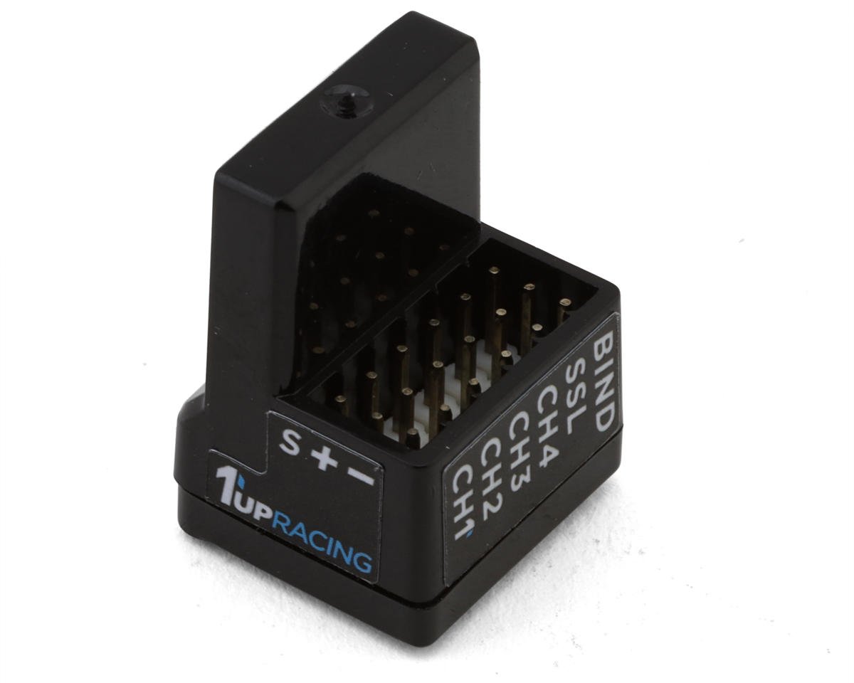 1UP Racing 4-Channel Sanwa FH4 Antenna-Free 2.4GHz Receiver, 1UP10105
