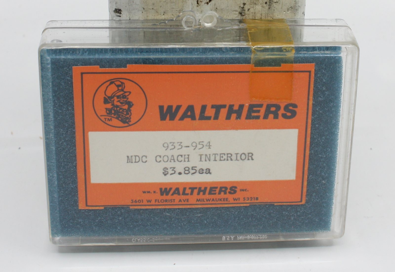 Walthers 933-954 HO Metal Diecast Coach Interior Passenger Seats