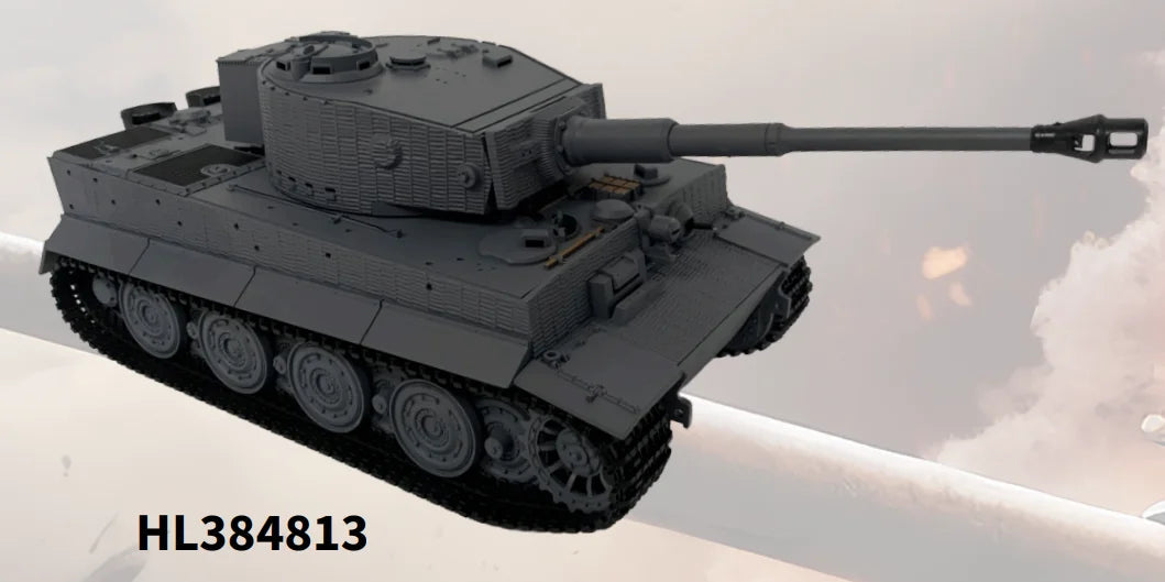IMEX 1/24 GERMAN TIGER 1 217 (GREY) STANDARD, IR TANK