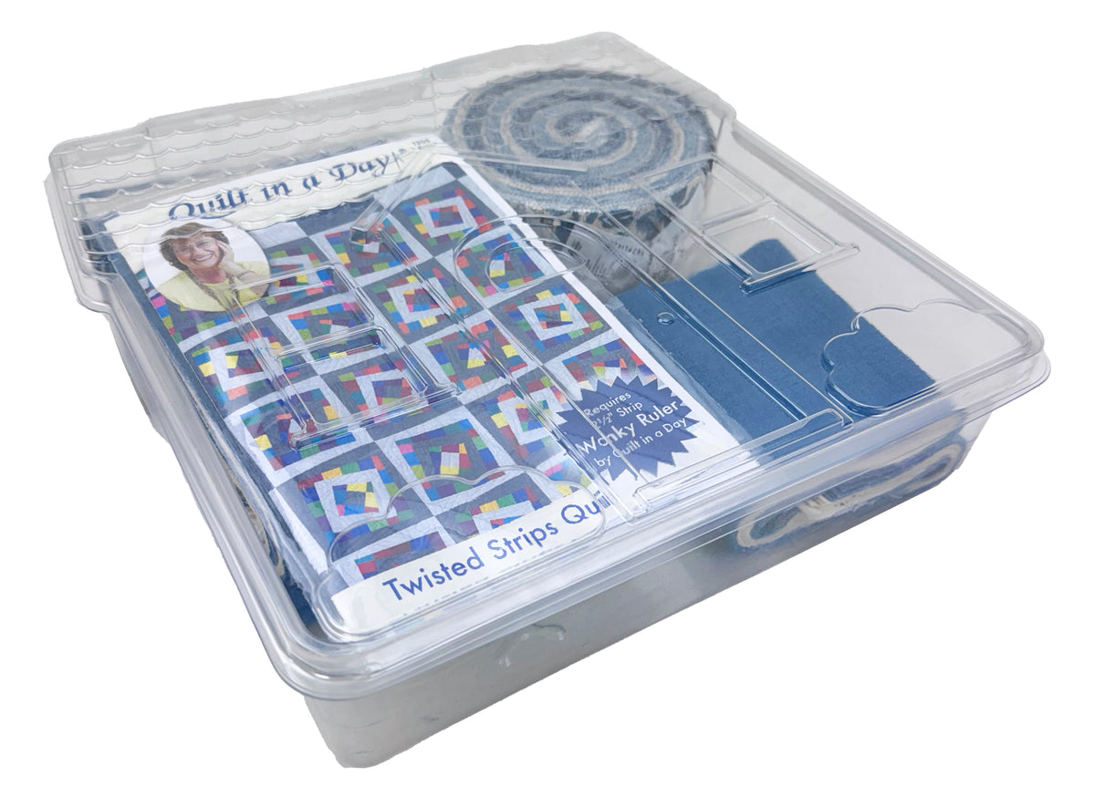 Twisted Strips Quilt Kit