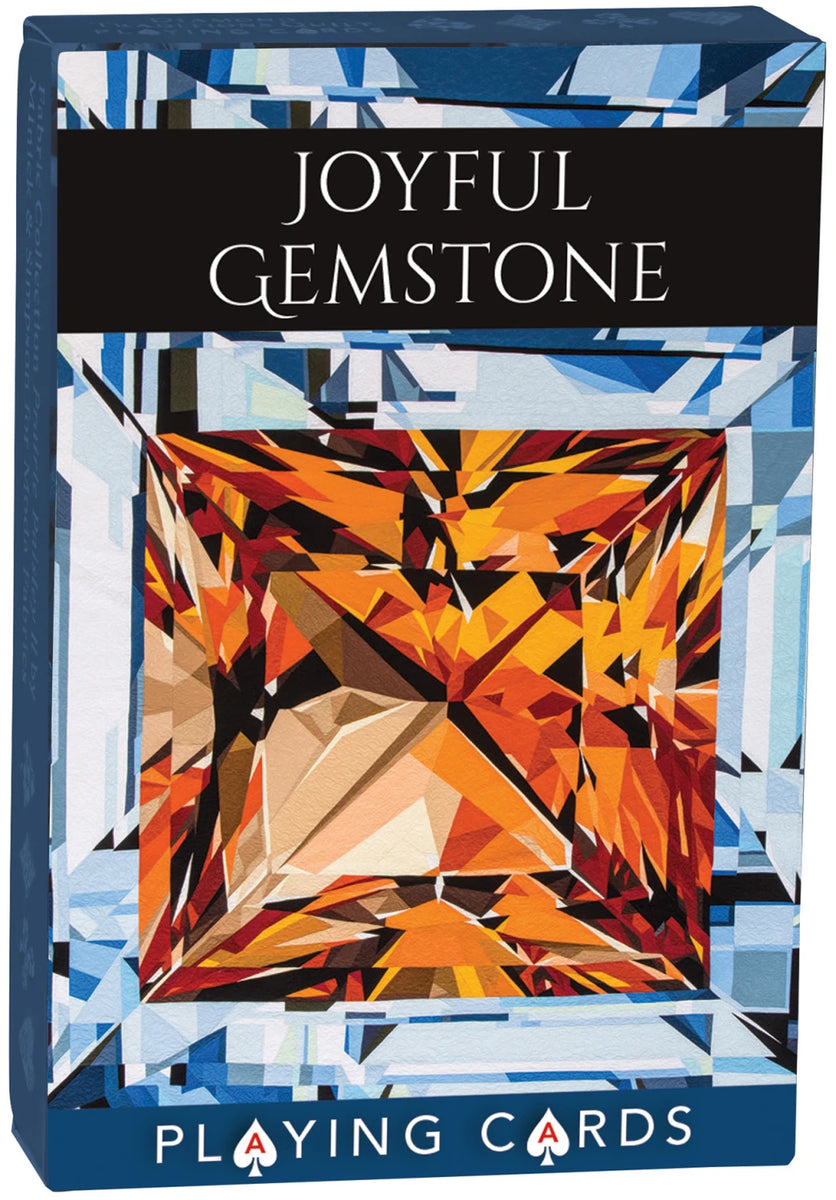 Joyful Gemstone Folk Playing Cards