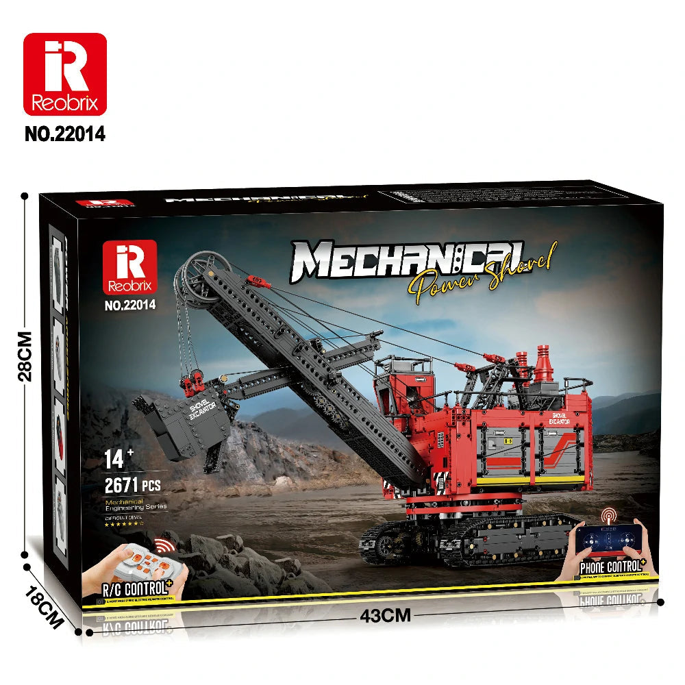 Reobrix Front shovel rope excavator(Remote Control)