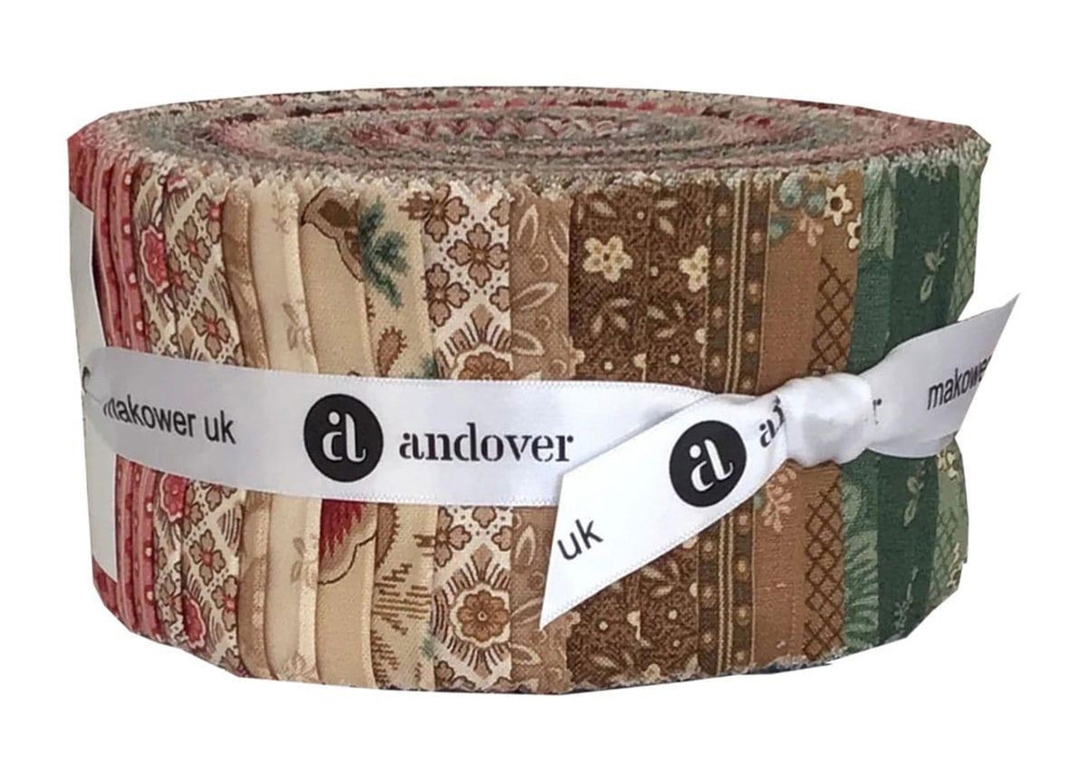 Andover - Always and Forever 2.5" Strip Roll by Renee Nanneman 40 pcs