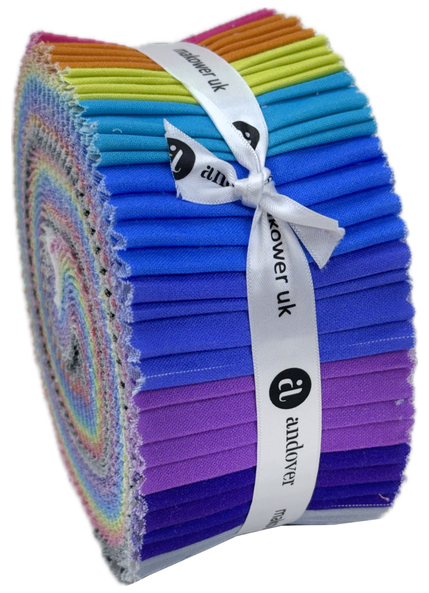 Andover - Candy Couture 2.5 inch Strip Roll by MA Couture 40 pcs