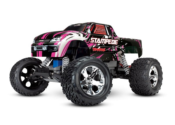 Traxxas TRA36054-1-PINKX Stampede: 1/10 Scale Monster Truck with TQ 2.4GHz
