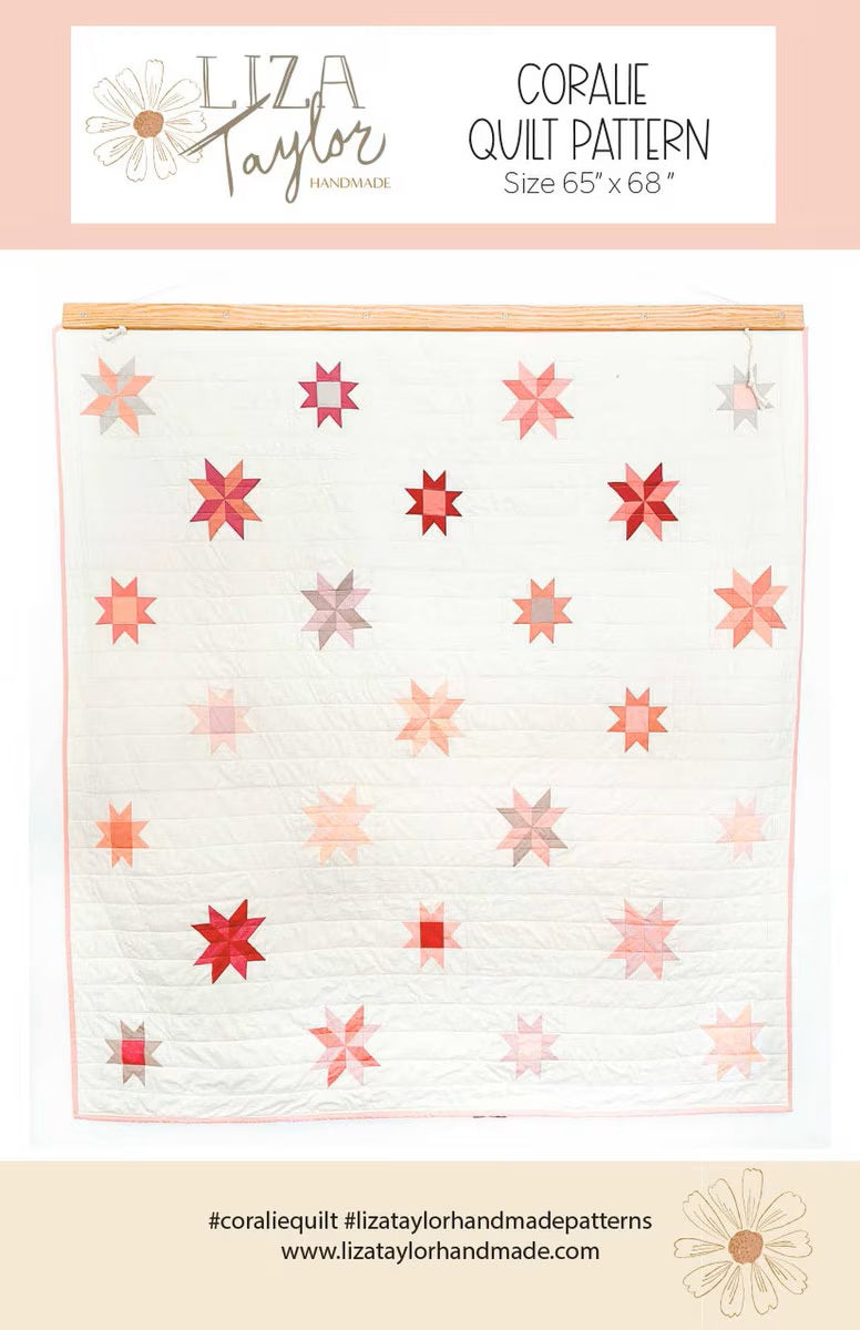Handmade Coralie Quilt Pattern by Liza Taylor