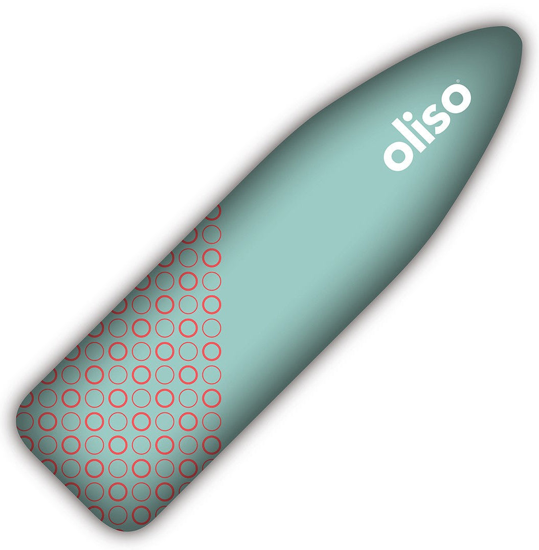 Oliso - Ironing Board Cover Aqua and Coral