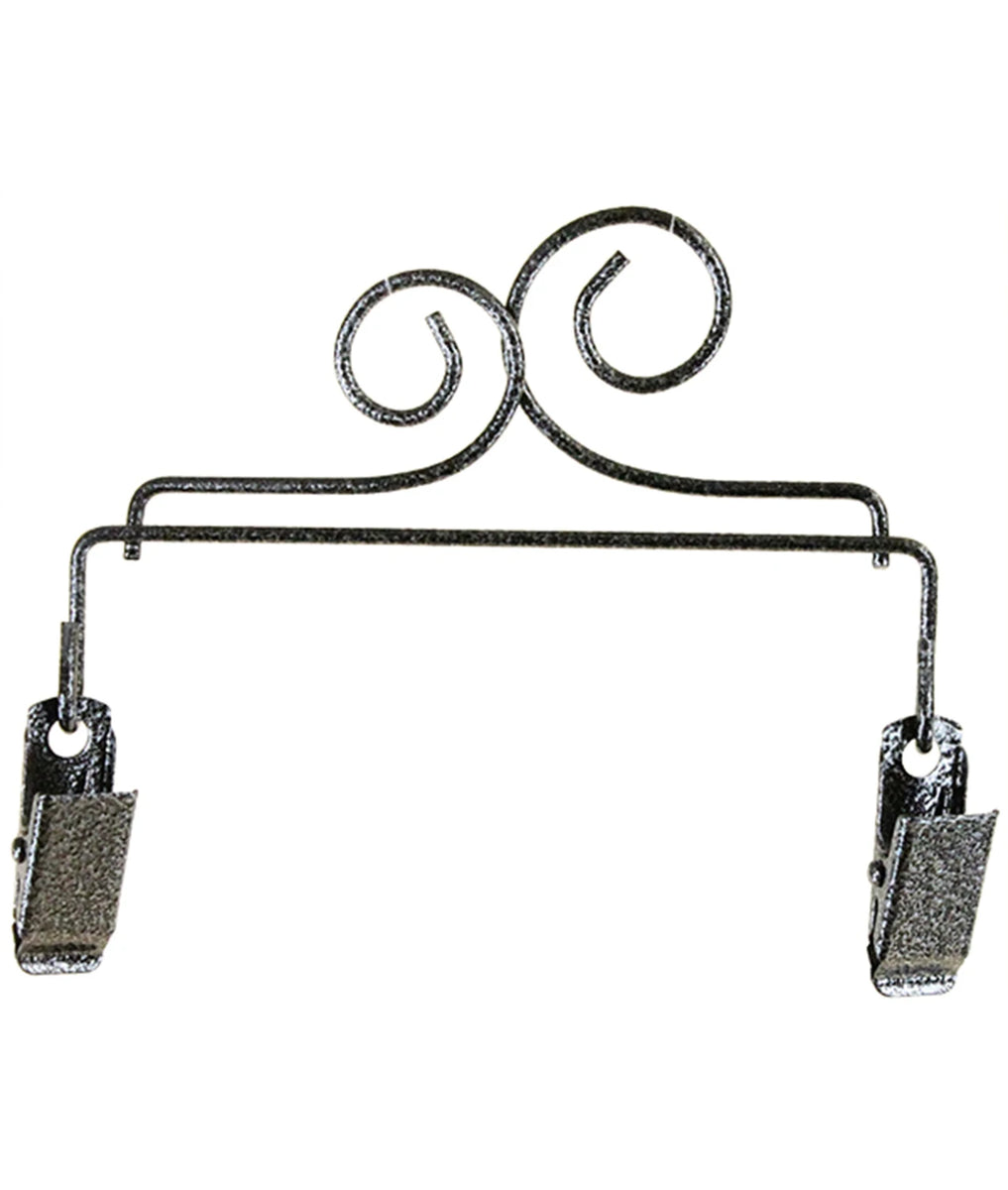 Black - 5in Double Scroll Hanger by Ackfeld