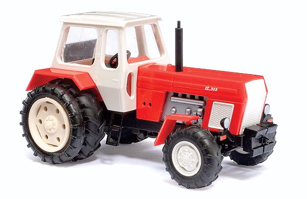 Busch 42829 1967 Fortschritt ZT 305 Farm Tractor w/Dual Rear Tires - Assembled