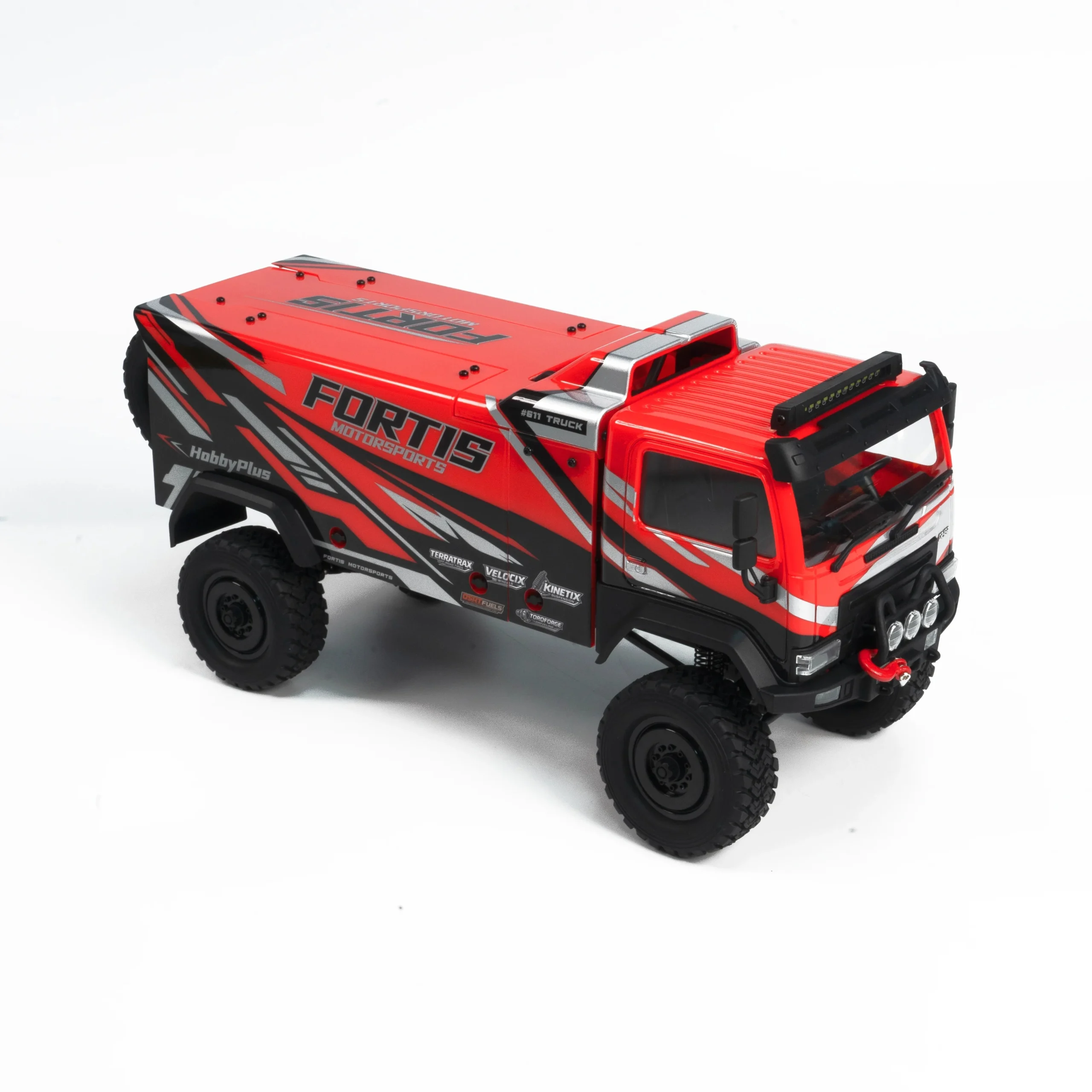 HobbyPlus DKR-4 FORTIS 1/18 4WD Rally Raid Truck RTR - Brushed