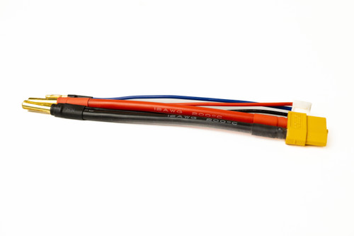 Punisher Series XT60 Battery Lead 4mm Bullet
