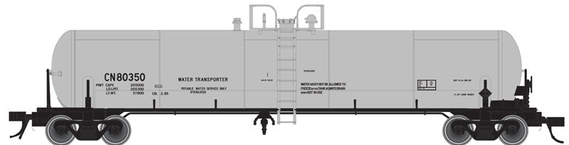 Atlas 50004633 N CN GATX 20,700 Gallon Non-Insulated Tank Car #80350