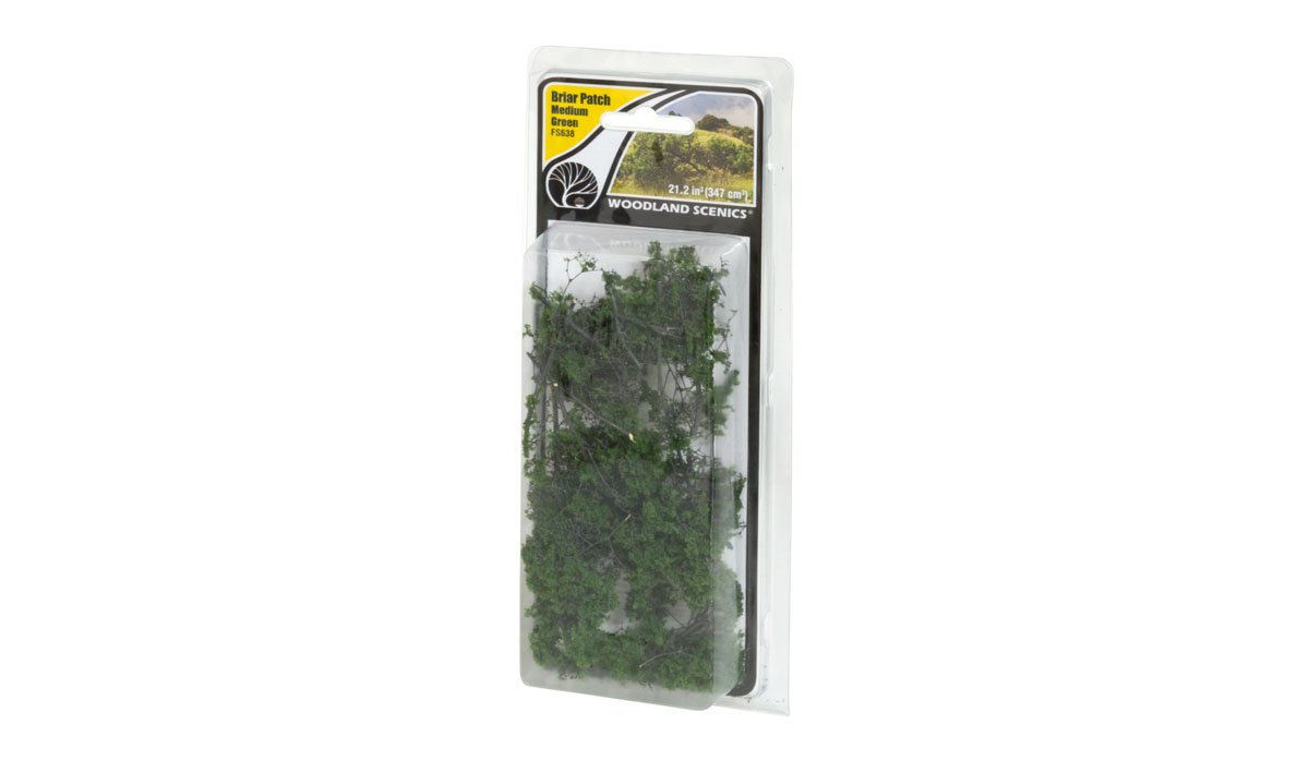 Woodland Scenics FS638 Medium Green Briar Patch 21.2"3