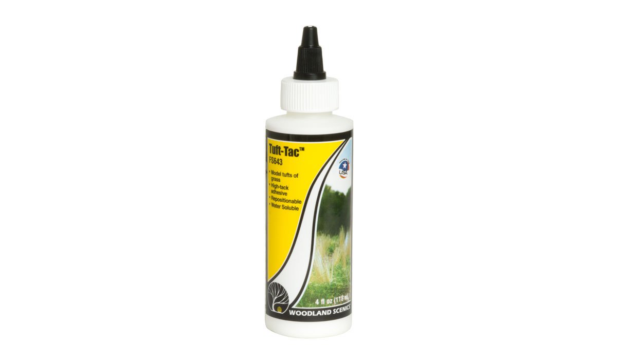 Woodland Scenics FS643 Field System Tuft-Tac -4 oz. Bottle