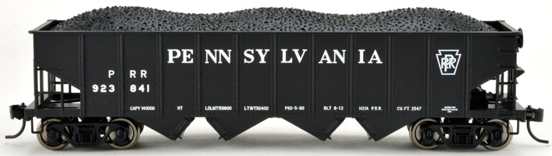 Bowser 42031 HO Pennsylvania H-21a 4-Bay Hopper Hopper Car w/ Keystone #923841