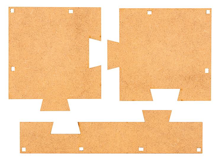 Faller 180889 HO Goldbeck Floor Plates Basic Set