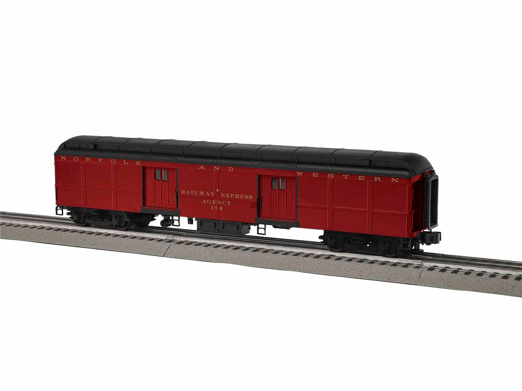 Lionel 1927243 O Norfolk and Western Baggage Car #114