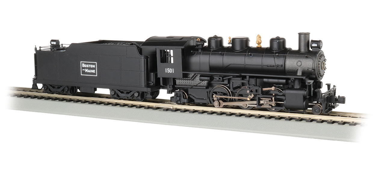 Bachmann 51530 HO Boston and Maine 2-6-2 Prairie Steam Locomotive #1501