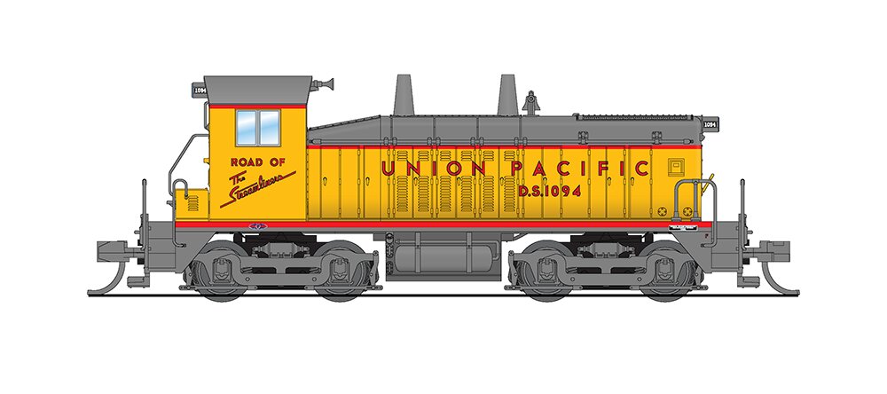 Broadway Limited 3871 N Union Pacific EMD NW2 Diesel Locomotive Sound/DCC #1094