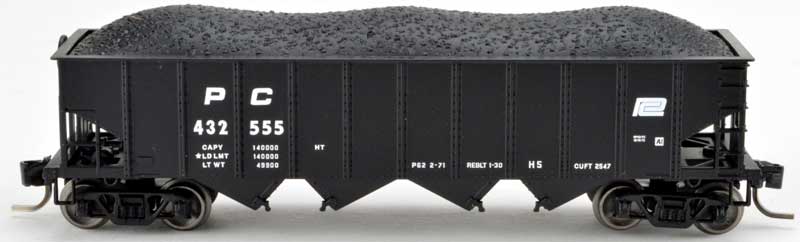 Bowser 38018 N Penn Central H5 4-Bay Hopper Car #432559