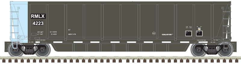 Atlas 50004307 N RMG Leasing RMLX ACF Coalveyor Bathtub Gondola #4210
