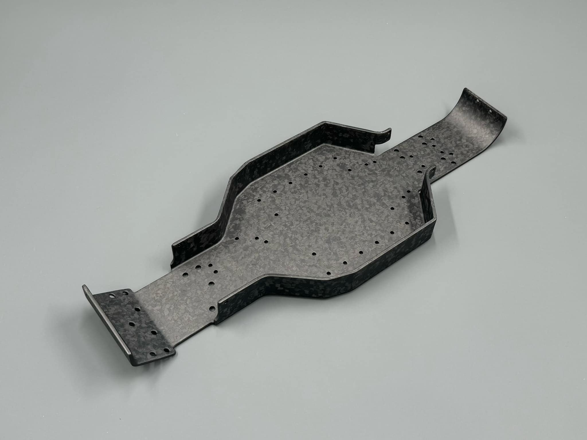 Fan RC Forged Carbon Fiber Tub Chassis for 4WD, FR-008F