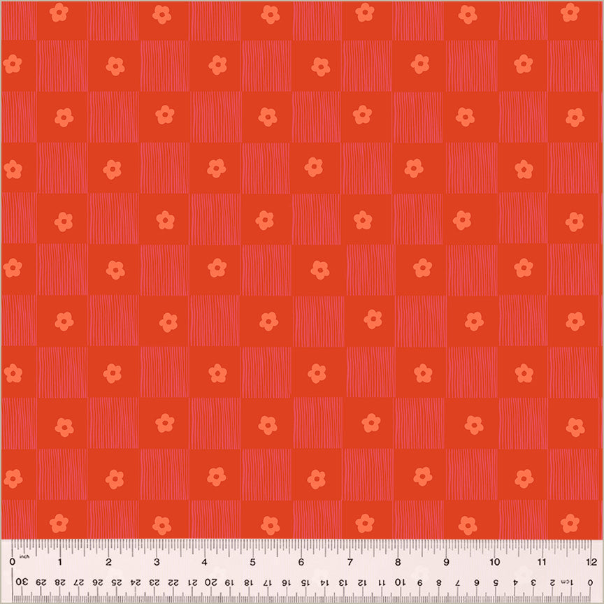 Skinny - SK16416 - 2/3 yds - WINDHAM - Ruby and Bee Blenders - Footpath - Rose