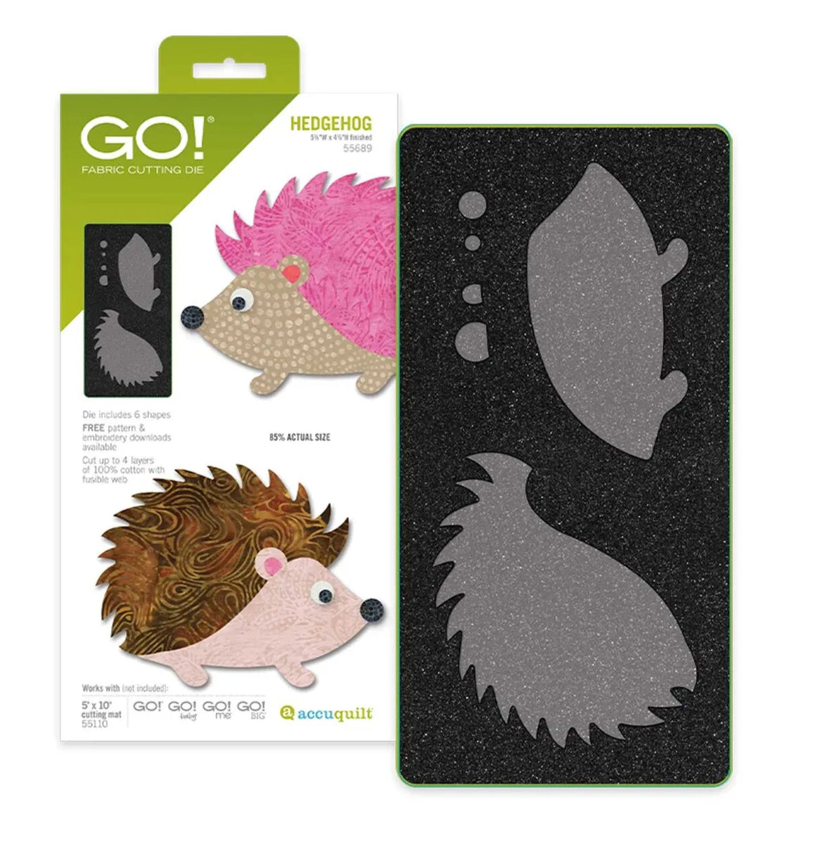 Accuquilt 55689 GO! Hedgehog Die