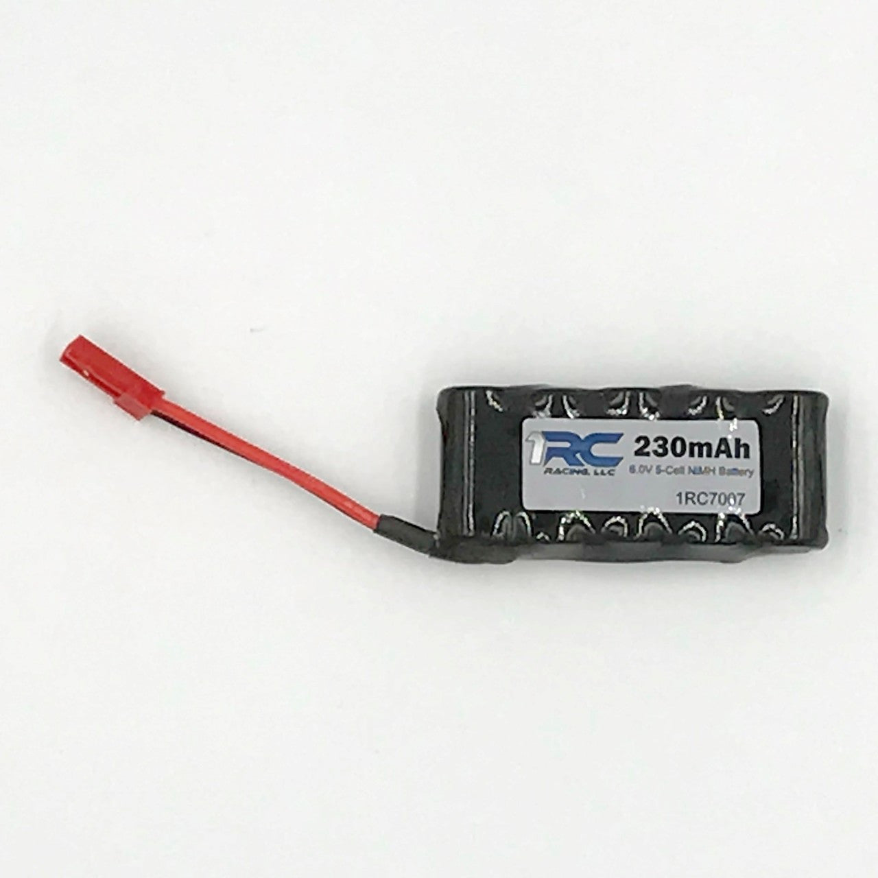 1RC NiMH Battery, 5 Cell NiMh, 6.0V, 230maH, 1/18 Mid, Spr, EDM, LM, 1RC7007