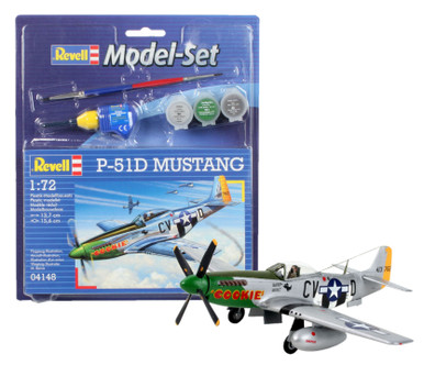 Revell 1/72 P-51D Mustang Model Set