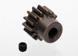 Traxxas 6488X Gear, 14-T pinion ( 1.0 metric pitch) (fits 5mm shaft)/ set screw (compatible with steel spur gears)