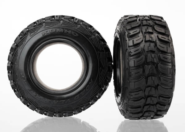 Tires, Kumho, ultra-soft (S1 off-road racing compound) (dual profile 4.3x1.7- 2.2/3.0") (2)/ foam inserts (2) TRA-6870R