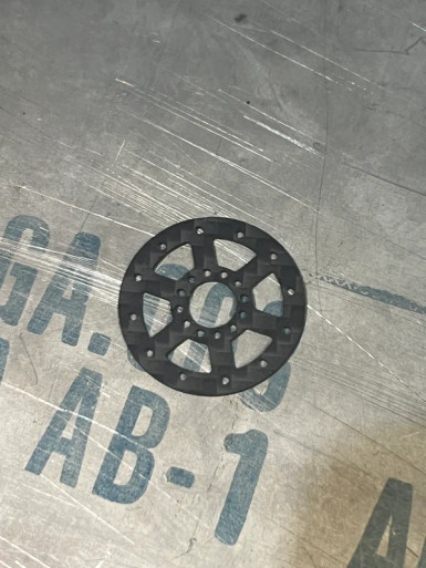 HPRC6SPOKE HARD PARK CRAWLERS 6 Spoke Carbon Fiber Wheel Faces (4)