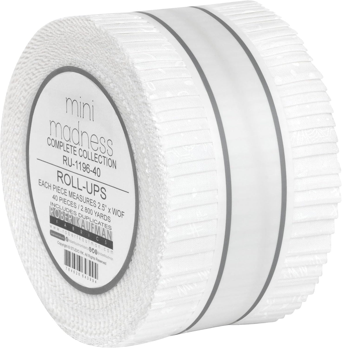 Kaufman - Mini Madness 2.5" Roll Up 40 pcs