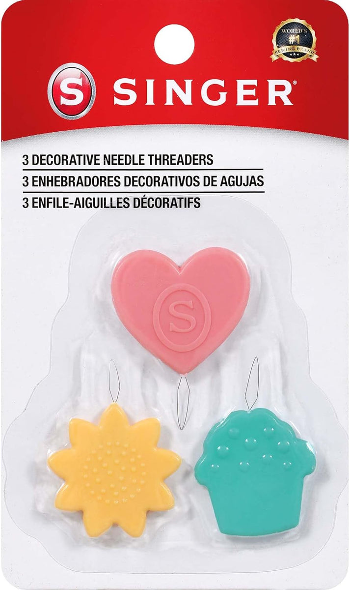 Singer Decorative Needle Threaders - 3 ct