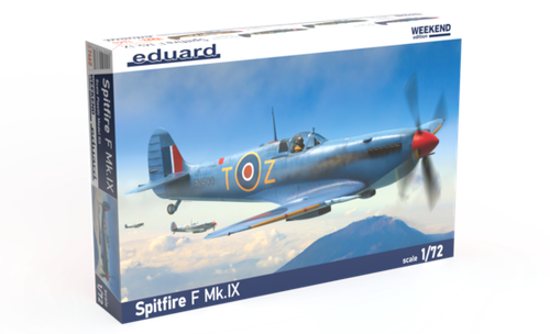 Eduard 7460 1/72 WWII Spitfire F Mk IX British Fighter (Wkd Edition Plastic Kit) Model Kit